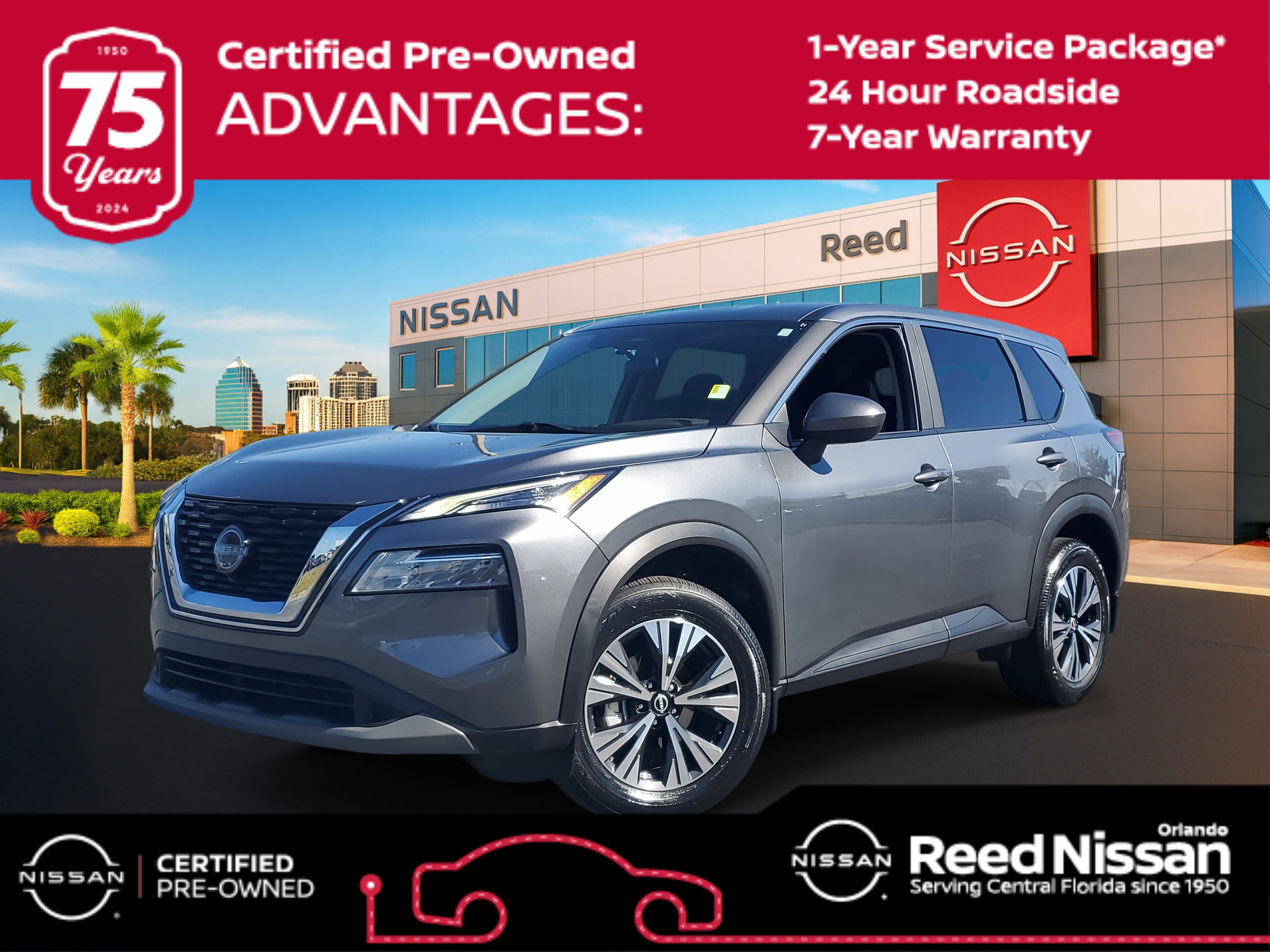 Certified 2023 Nissan Rogue SV image 1