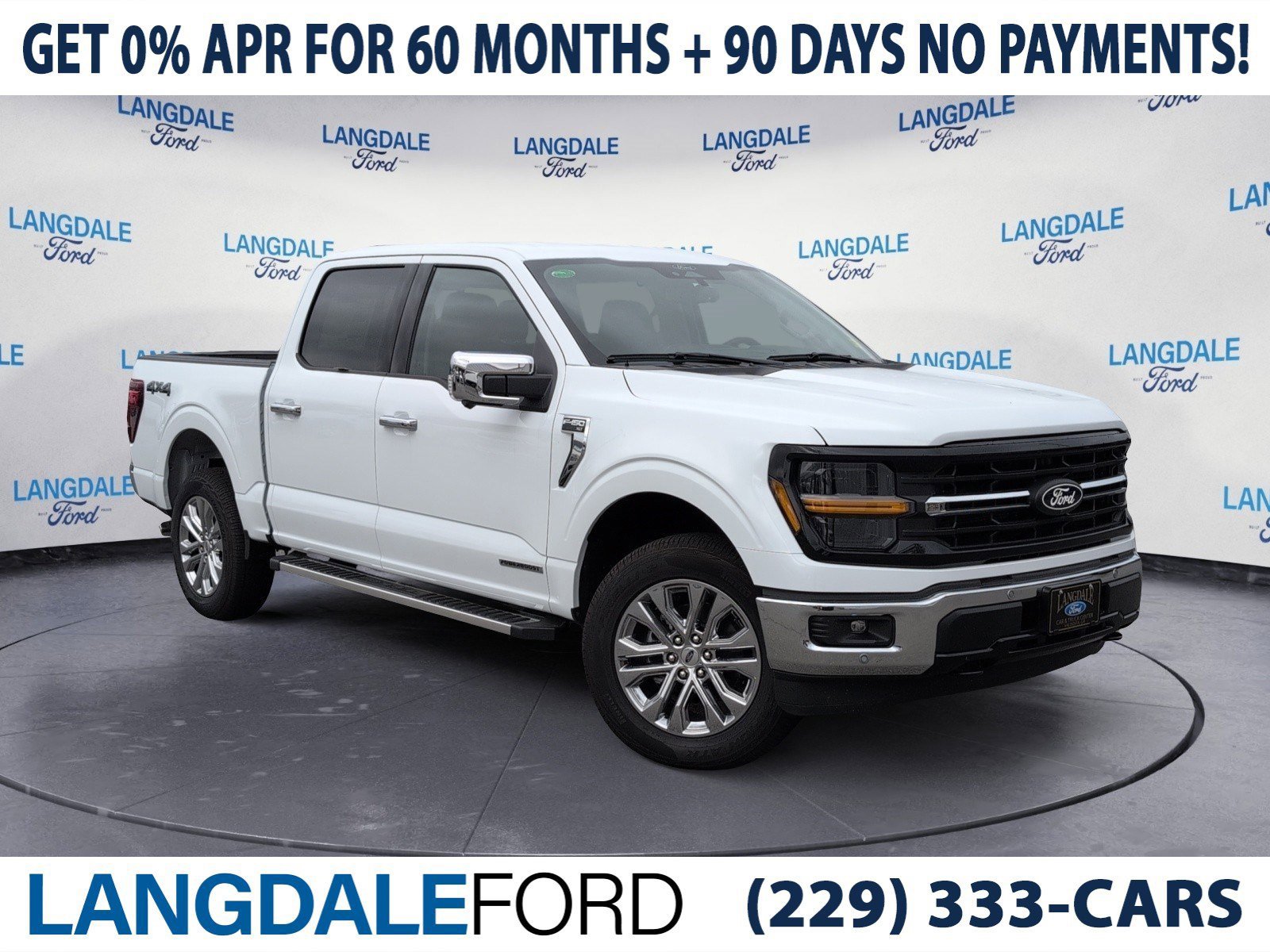 New 2025 Ford F150 XLT w/ Equipment Group 303A High image 1