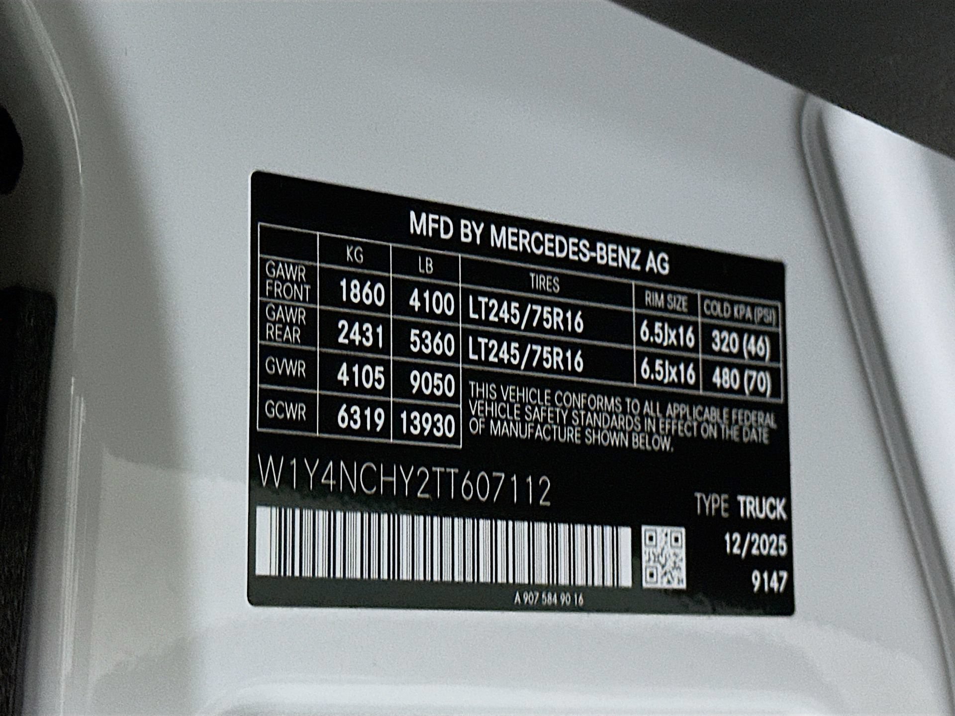 Used 2026 Mercedes-Benz Sprinter 2500 image 26