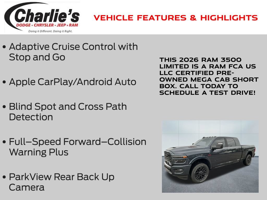 Used 2026 RAM 3500 Limited AWD/4WD image 7