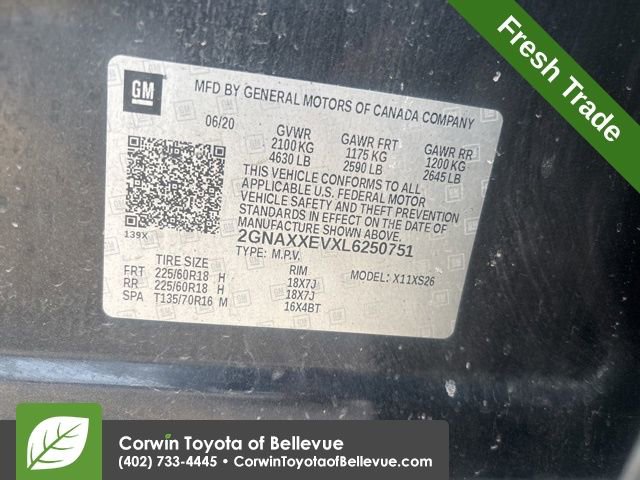 Used 2020 Chevrolet Equinox Premier image 15