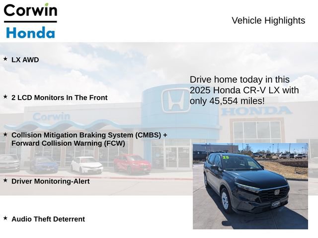 Used 2025 Honda CR-V LX image 6