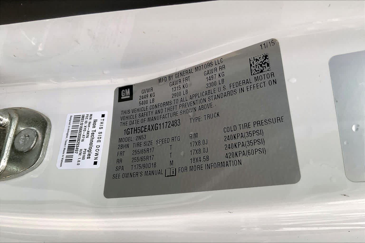 Used 2016 GMC Canyon SLE w/ SLE Convenience Package RWD image 34