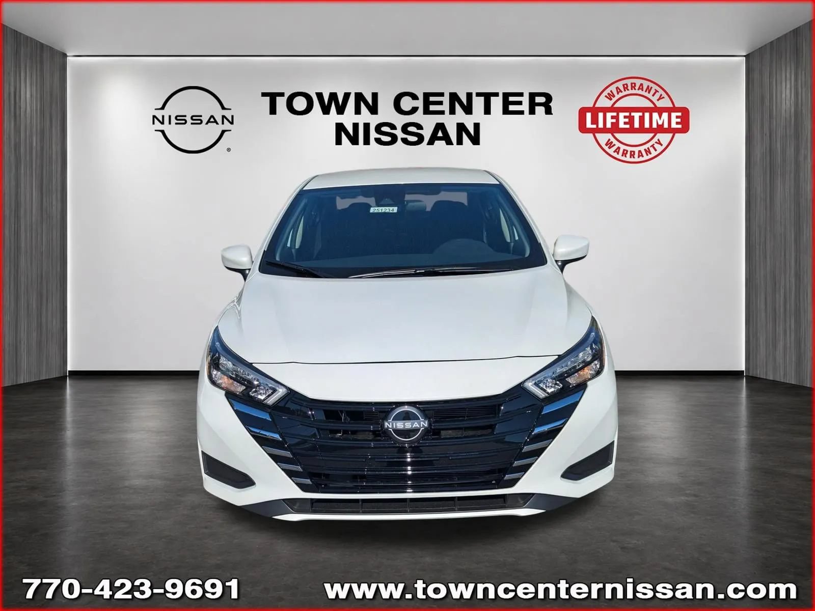 New 2025 Nissan Versa SV w/ Trunk Package FWD image 3