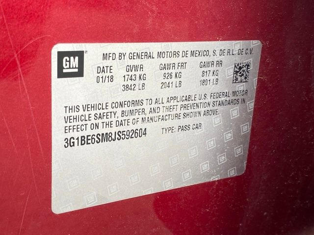 Used 2018 Chevrolet Cruze LT w/ Convenience Package image 24