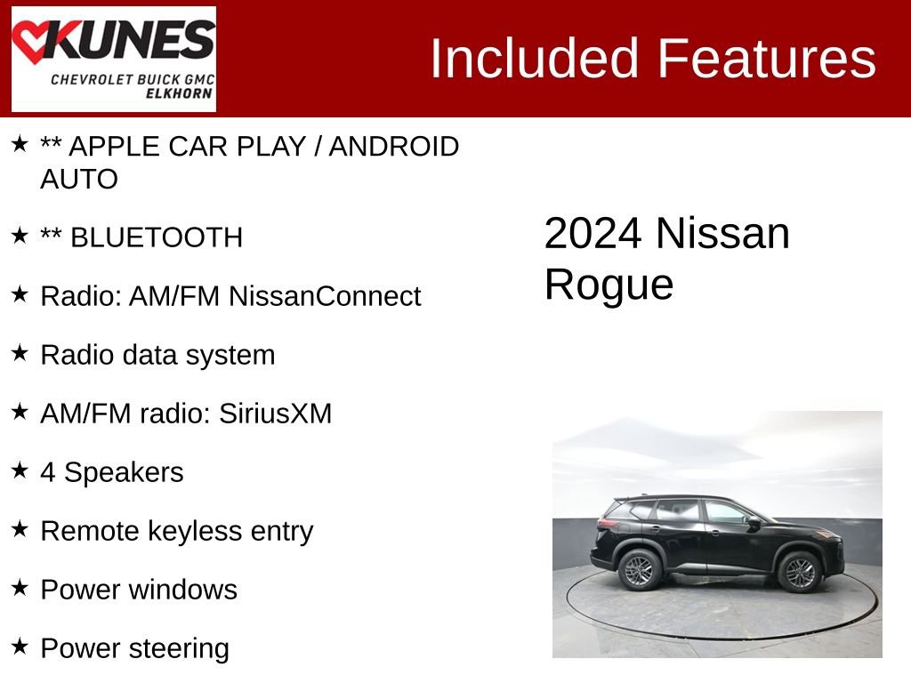 Used 2024 Nissan Rogue S image 2