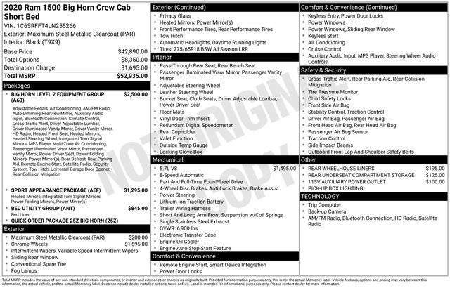 Used 2020 RAM 1500 Big Horn image 7