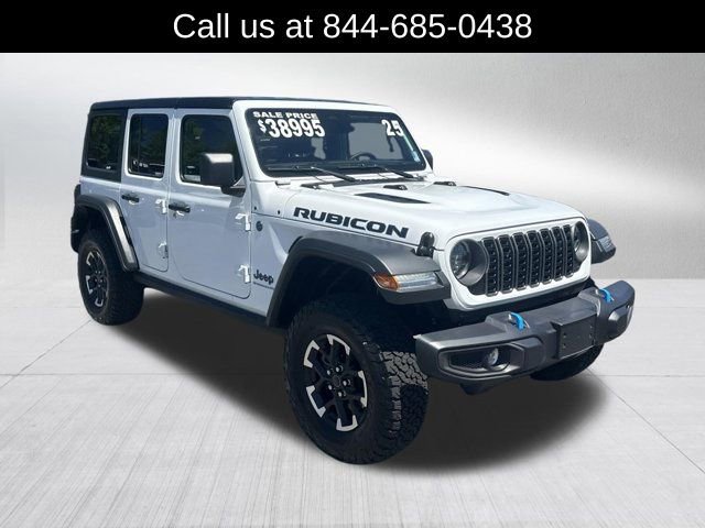 Certified 2025 Jeep Wrangler Unlimited Rubicon 4xe w/ Safety Group image 3