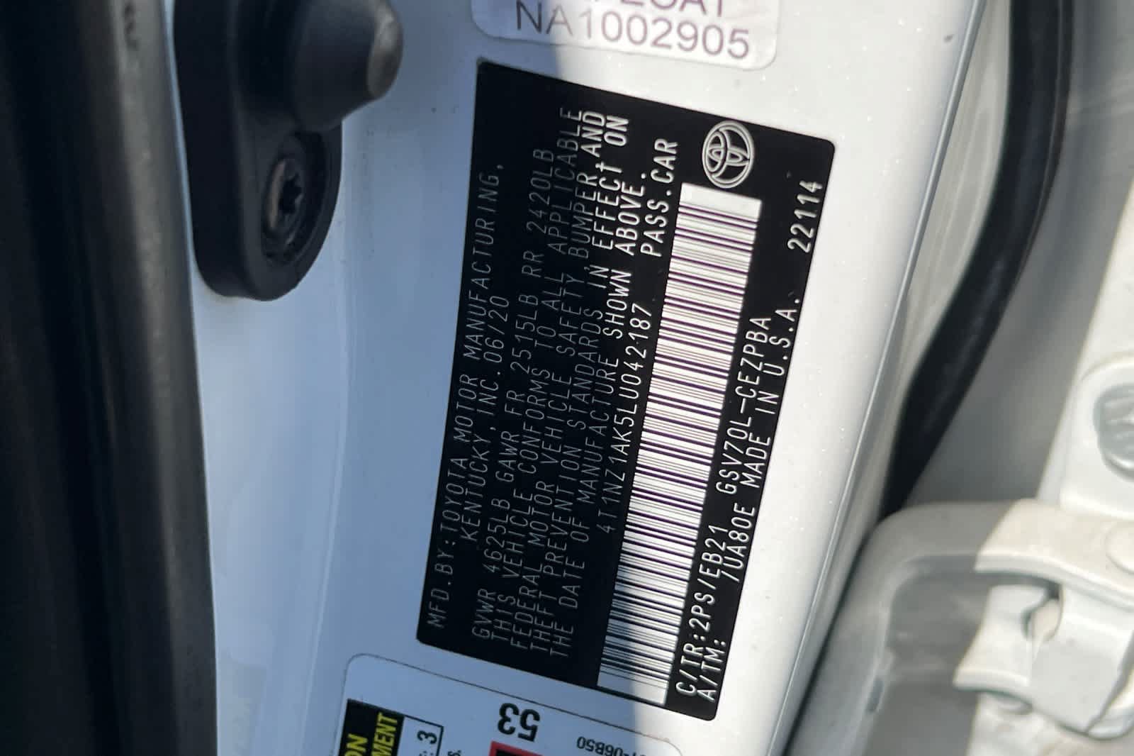 Used 2020 Toyota Camry TRD FWD image 32