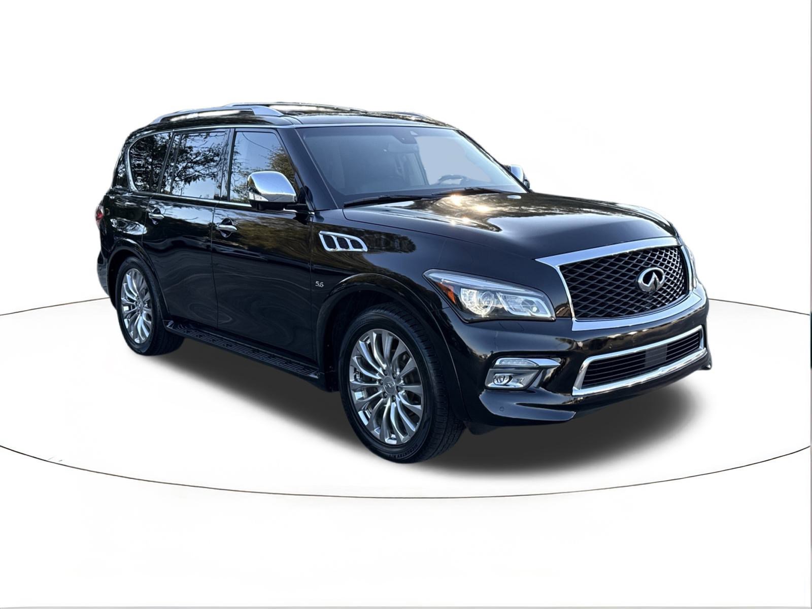 Used 2017 INFINITI QX80 4WD w/ Deluxe Technology Package