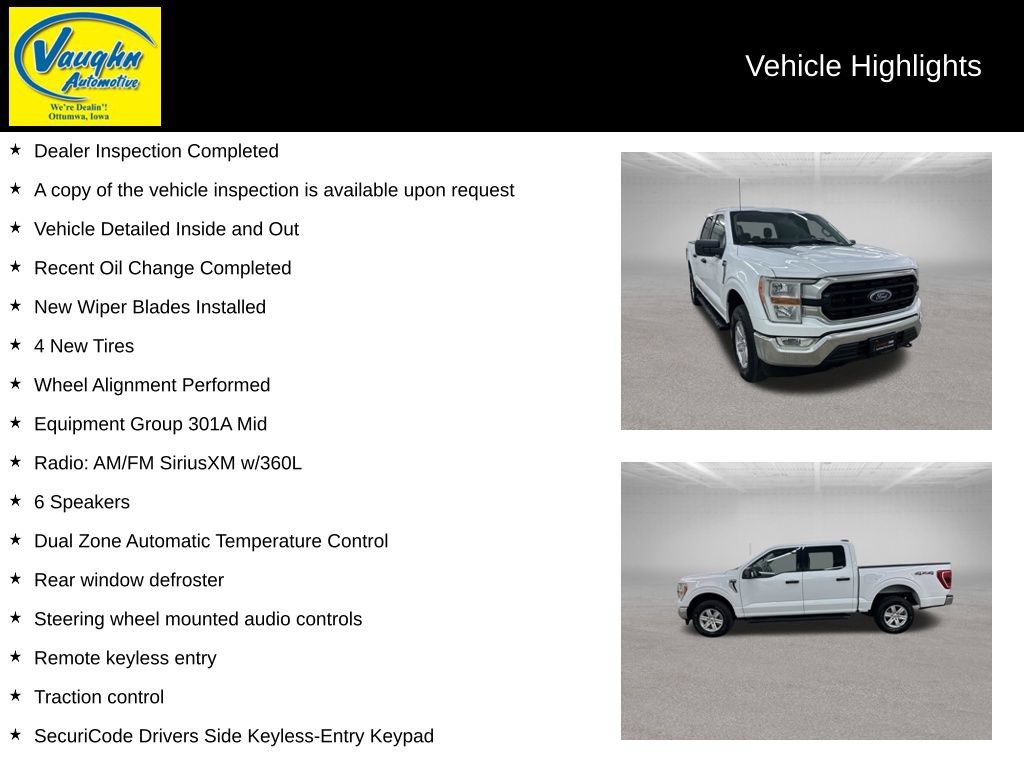 Used 2021 Ford F150 XLT w/ Equipment Group 301A Mid AWD/4WD image 2