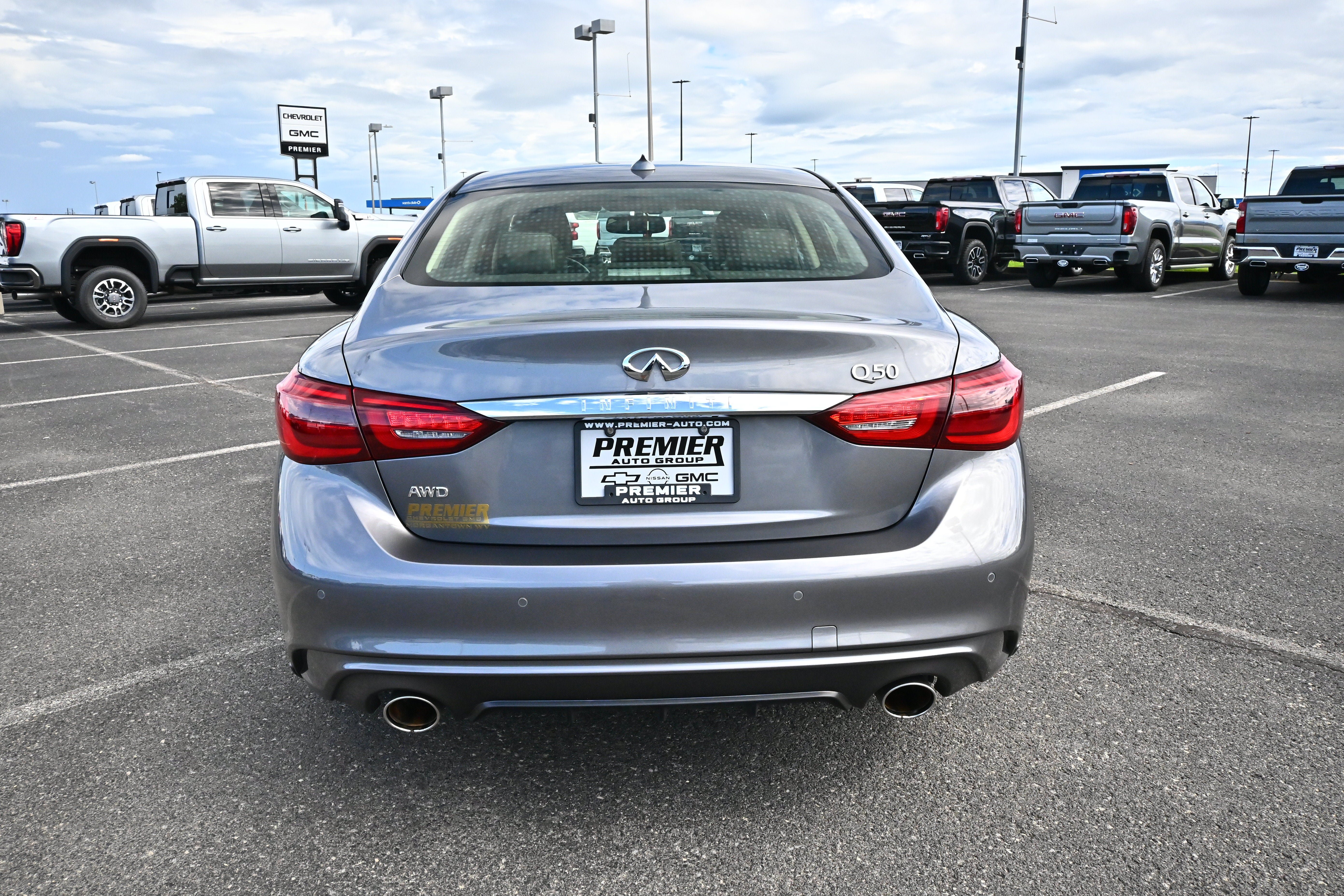 Used 2023 INFINITI Q50 Luxe w/ Cargo Package AWD/4WD image 7