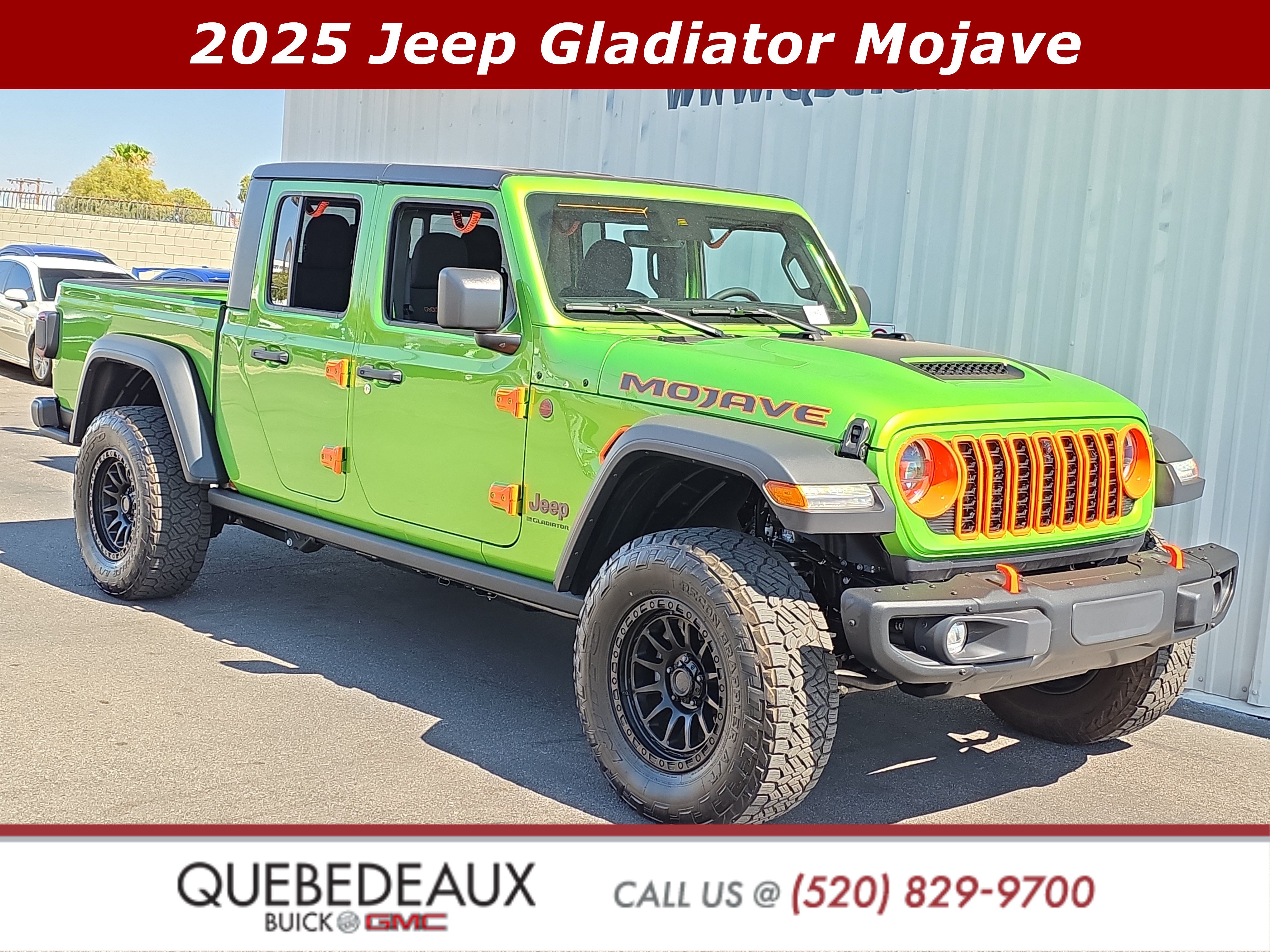 Used 2025 Jeep Gladiator Mojave w/ Steel Bumper Group