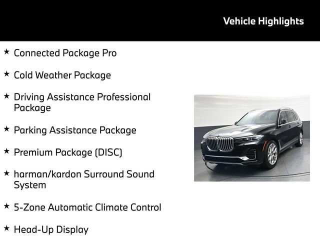 Used 2021 BMW X7 xDrive40i w/ Premium Package AWD/4WD image 5