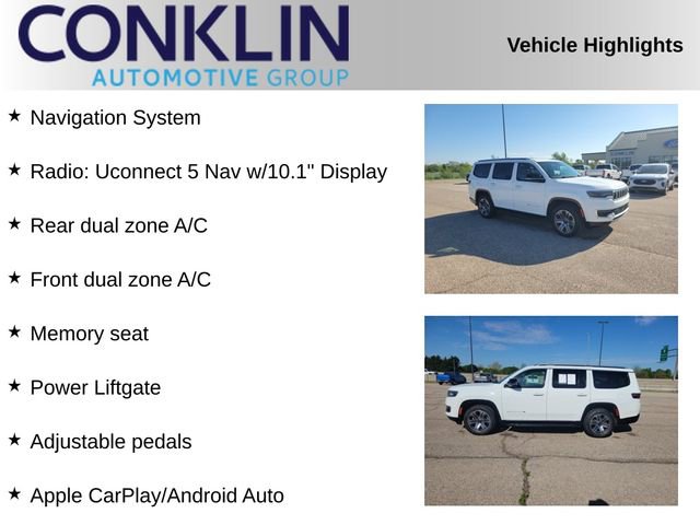 Used 2024 Jeep Wagoneer Series II w/ Flexible Seating Group image 2
