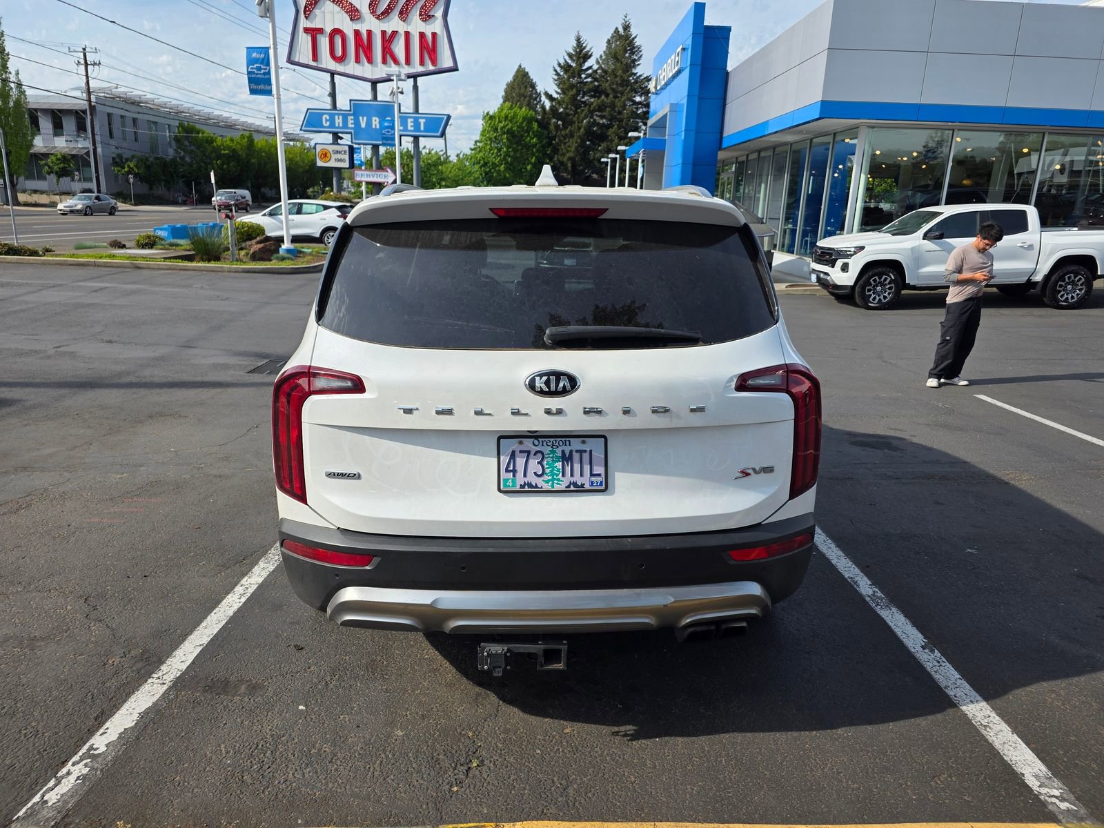 Used 2020 Kia Telluride S w/ S 8 Passenger Seating Package AWD/4WD image 6