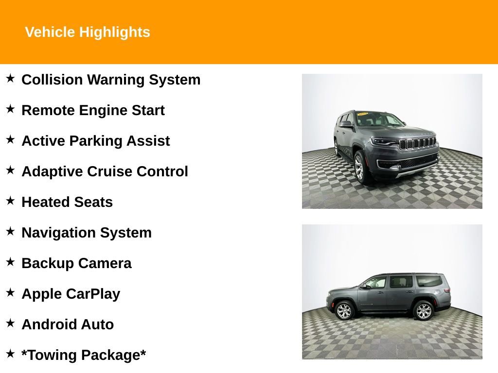 Used 2022 Jeep Wagoneer Series II image 2