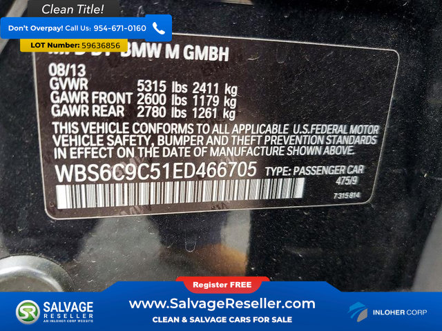 Used 2014 BMW M6 Gran Coupe RWD image 16