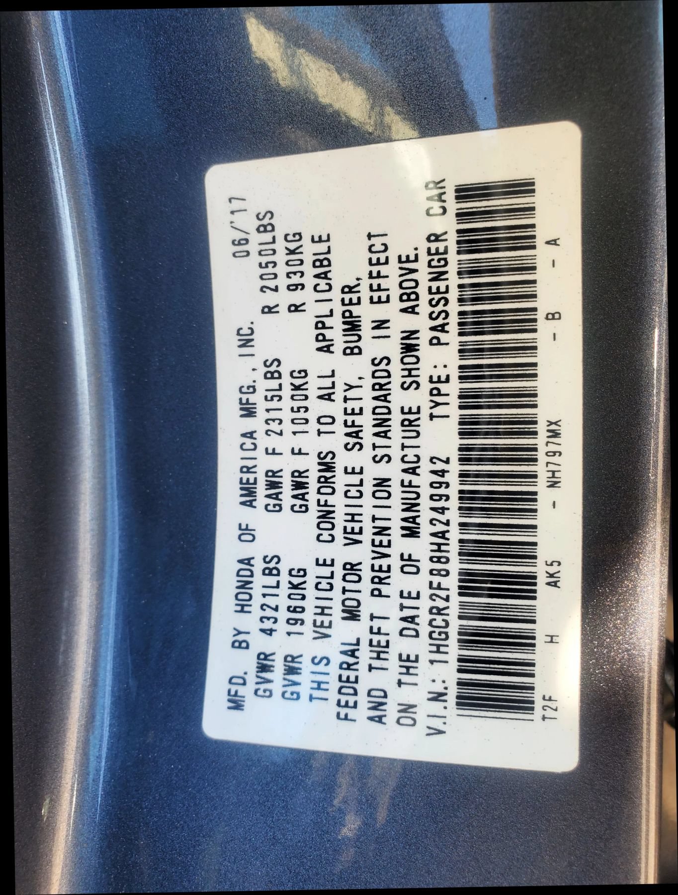 Used 2017 Honda Accord EX-L image 54