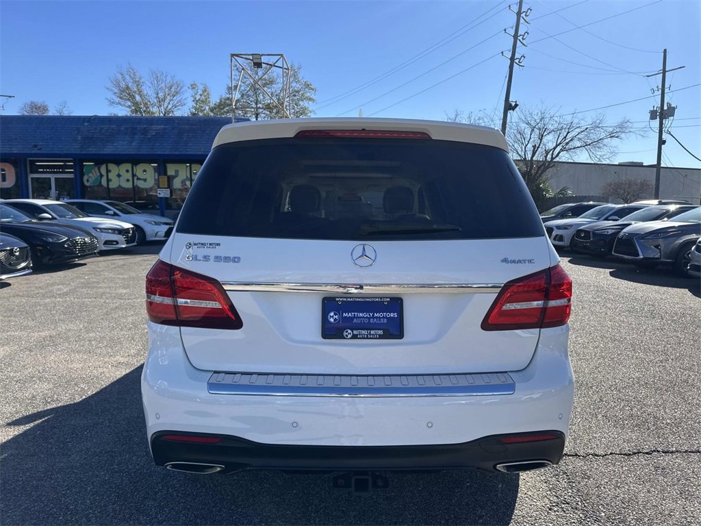 Used 2018 Mercedes-Benz GLS 550 4MATIC w/ Driver Assistance Package image 7