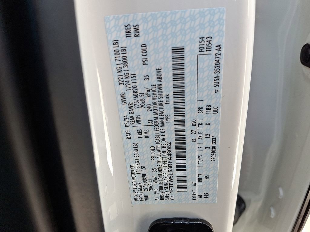 Used 2024 Ford F150 Lariat w/ Mobile Office Package AWD/4WD image 30