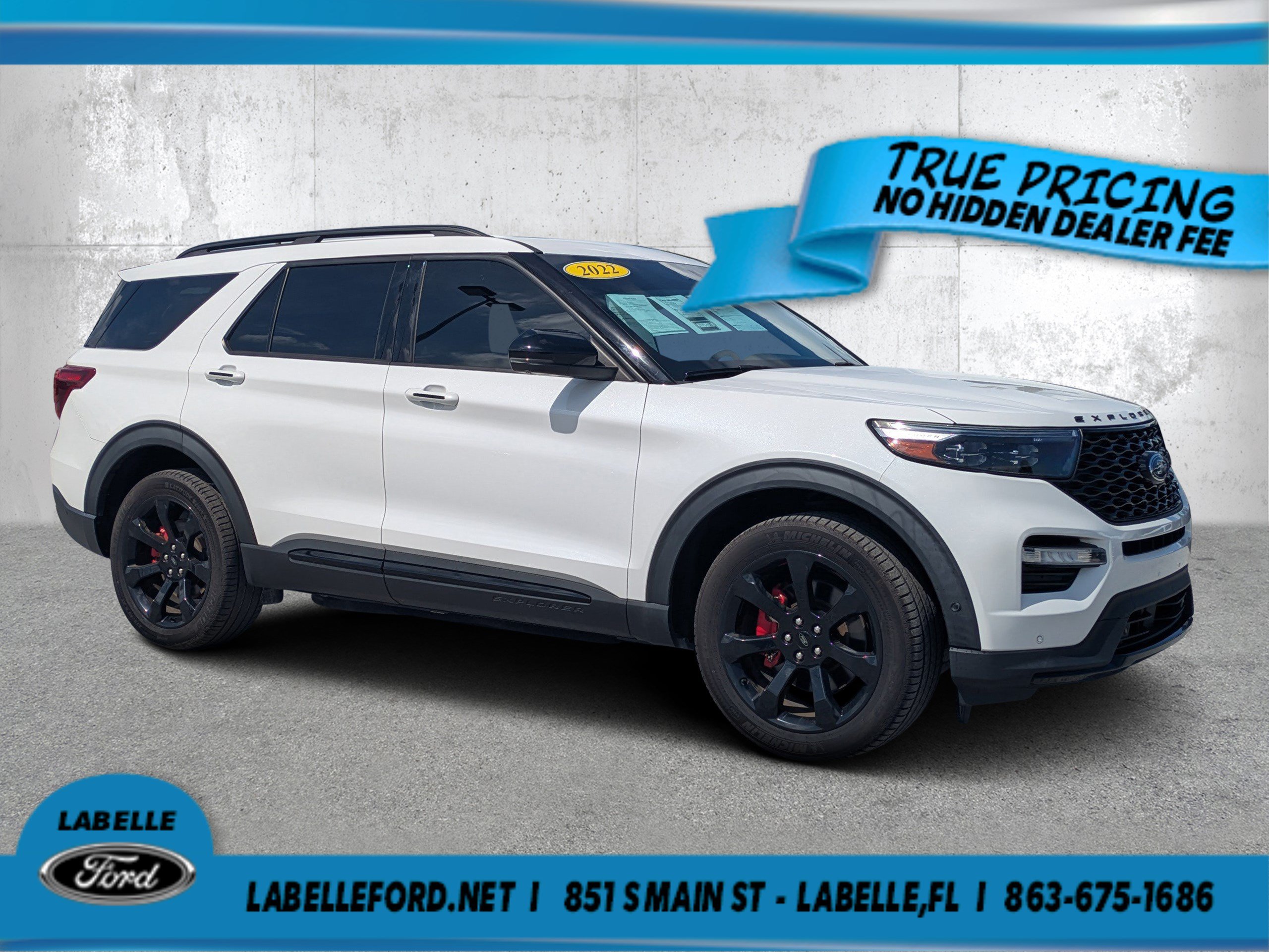 Certified 2022 Ford Explorer ST w/ Equipment Group 401A