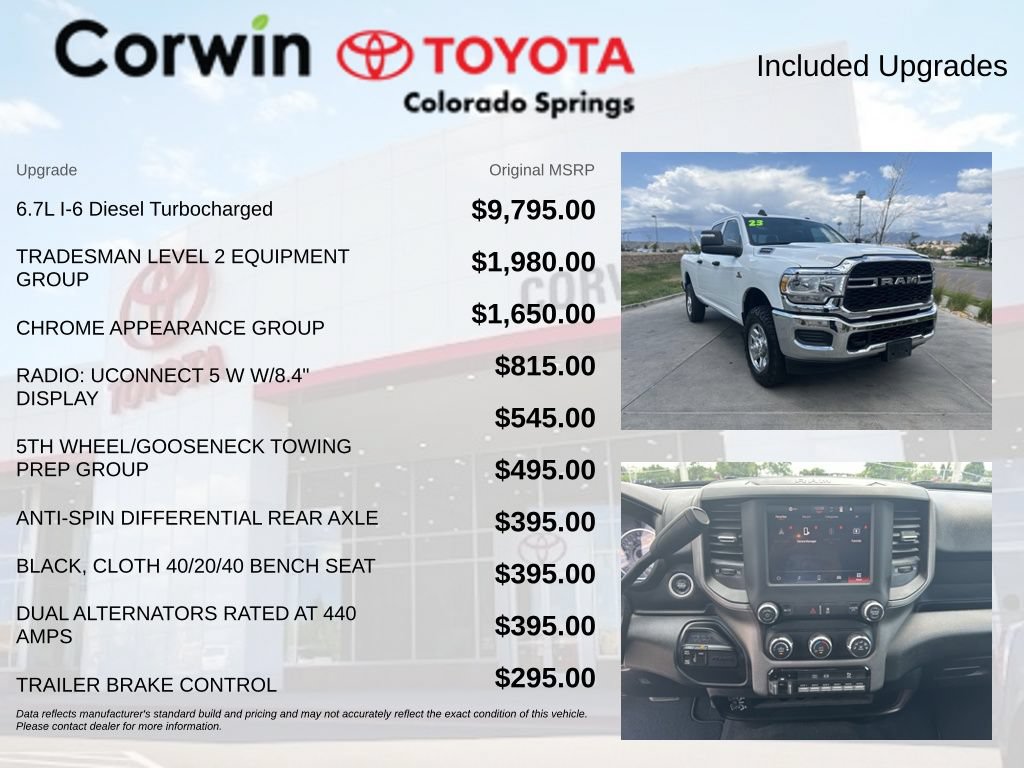 Used 2023 RAM 2500 Tradesman AWD/4WD image 4