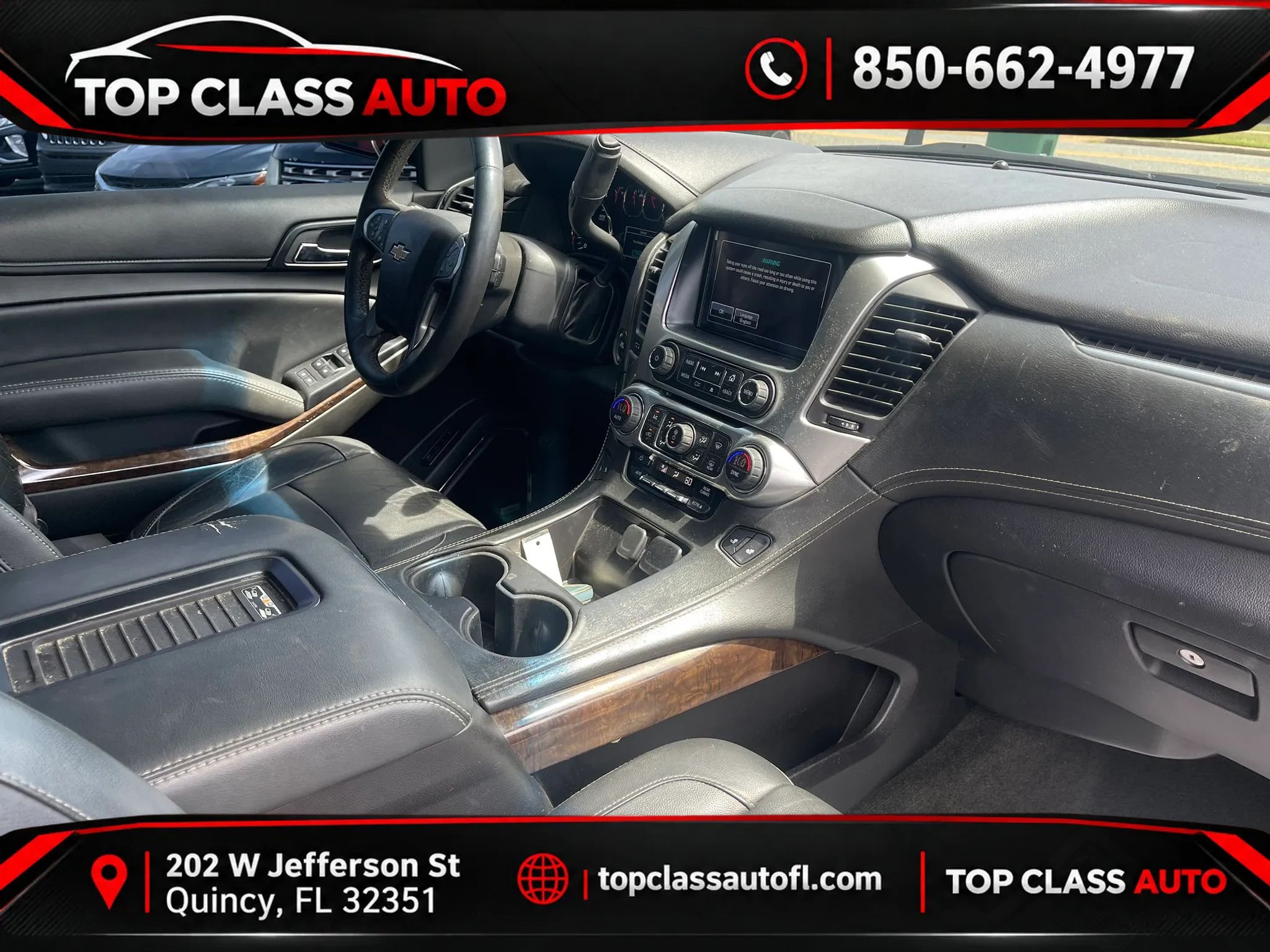 Used 2017 Chevrolet Tahoe LT w/ Luxury Package RWD image 13