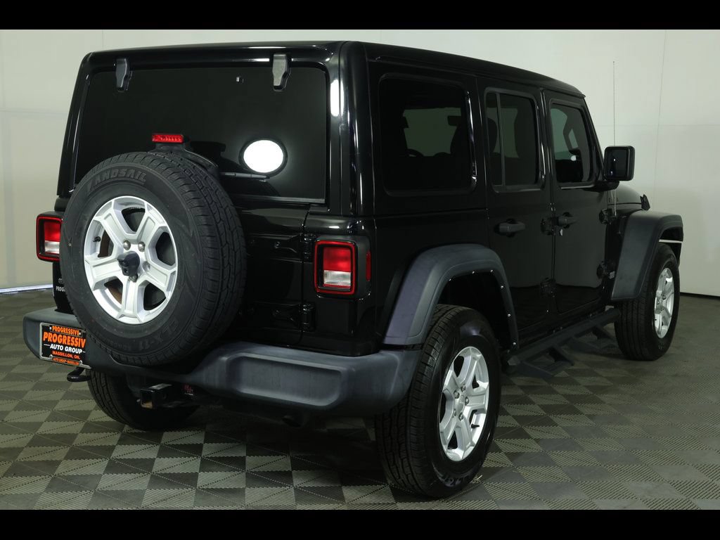 Used 2021 Jeep Wrangler Unlimited Sport w/ Sun And Sound Package AWD/4WD image 16
