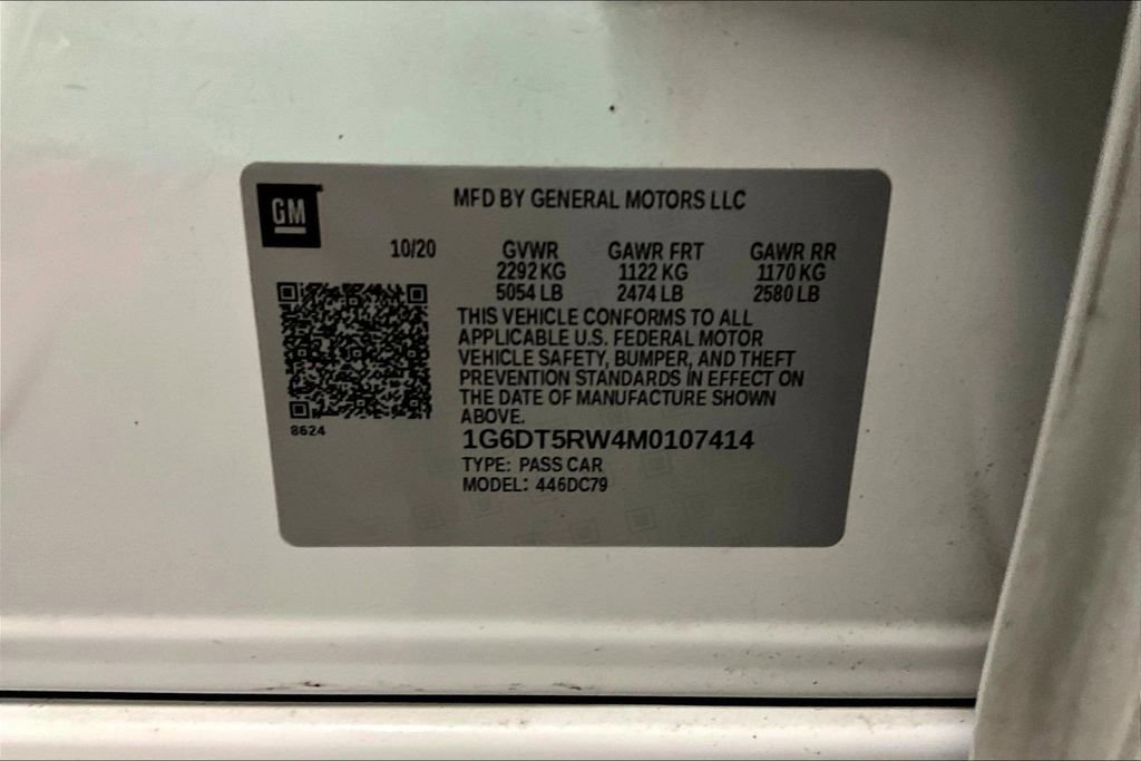 Used 2021 Cadillac CT5 Premium Luxury w/ Parking Package image 19