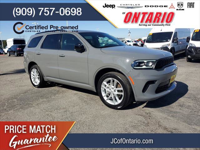 Certified 2025 Dodge Durango GT