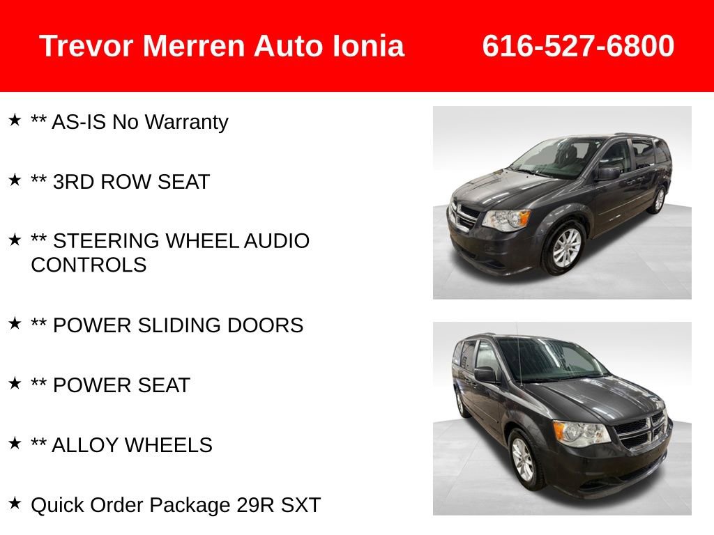 Used 2015 Dodge Grand Caravan SXT w/ Security Group FWD image 7