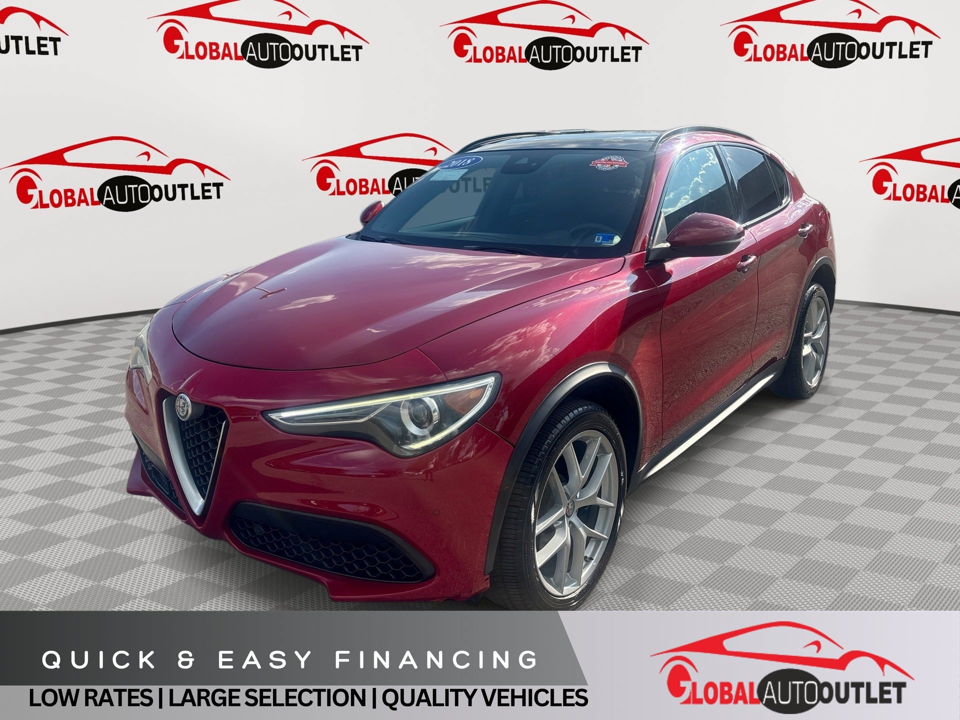 Used 2018 Alfa Romeo Stelvio Ti Sport AWD/4WD image 1