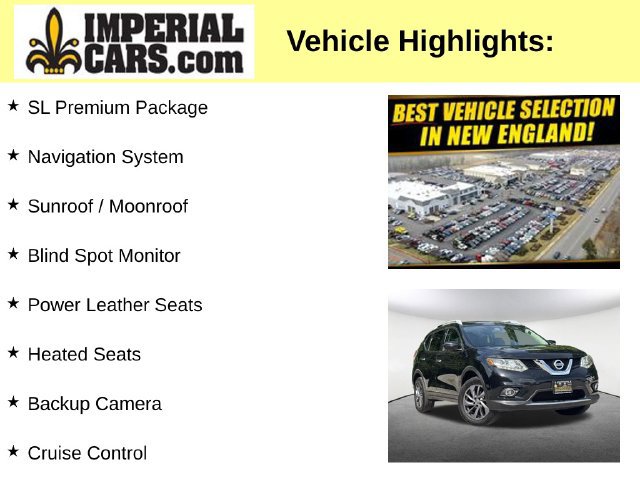 Used 2016 Nissan Rogue SL w/ SL Premium Package AWD/4WD image 8