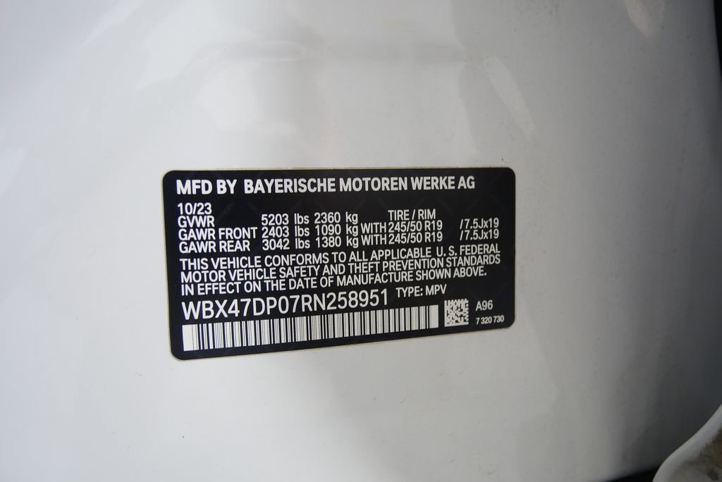 Certified 2024 BMW X3 sDrive30i w/ Convenience Package w/ZPA image 31