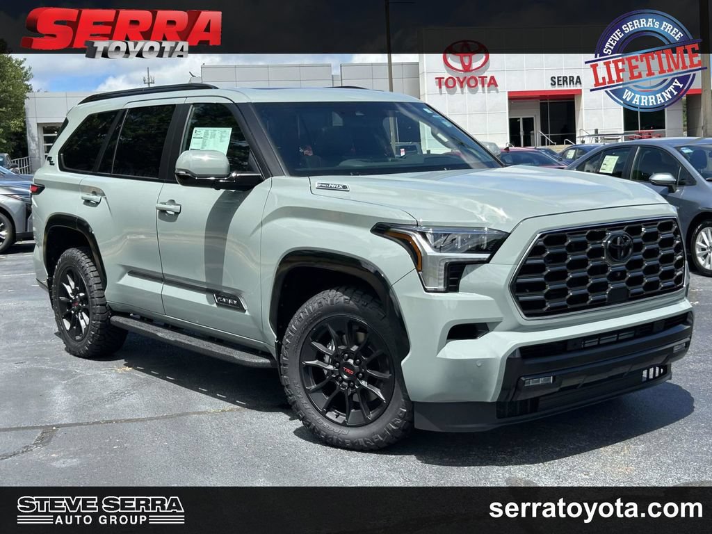 New 2026 Toyota Sequoia Platinum w/ TRD Off-Road Package AWD/4WD video 1