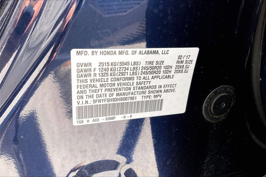 Used 2017 Honda Pilot Touring image 18