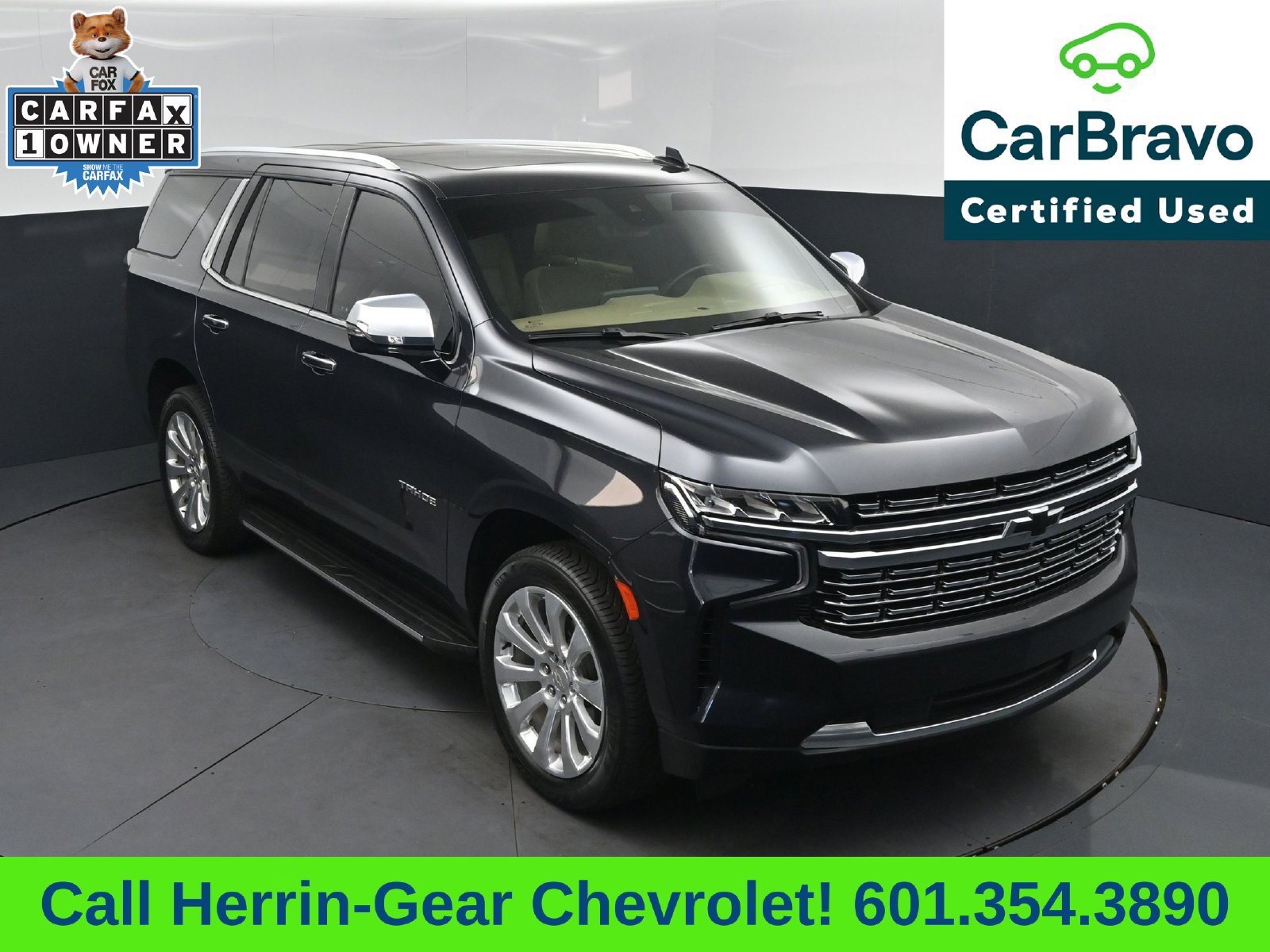 Certified 2023 Chevrolet Tahoe Premier w/ Premium Package 2 RWD image 1