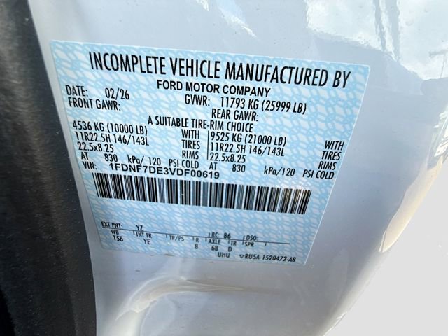 New 2027 Ford F750 2WD Regular Cab Super Duty image 8