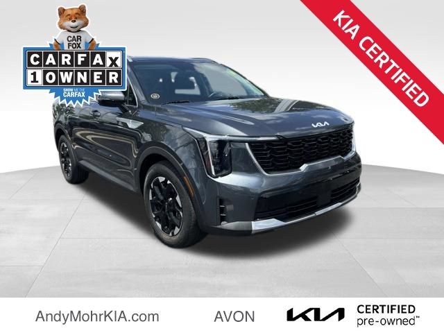 Certified 2024 Kia Sorento S w/ Panoramic Sunroof Package