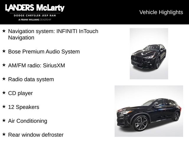 Used 2023 INFINITI QX50 Sport AWD/4WD image 5
