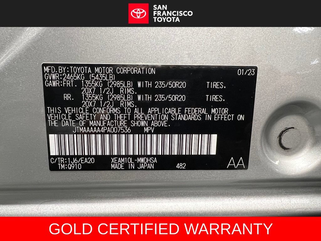 Certified 2023 Toyota bZ4X FWD image 41