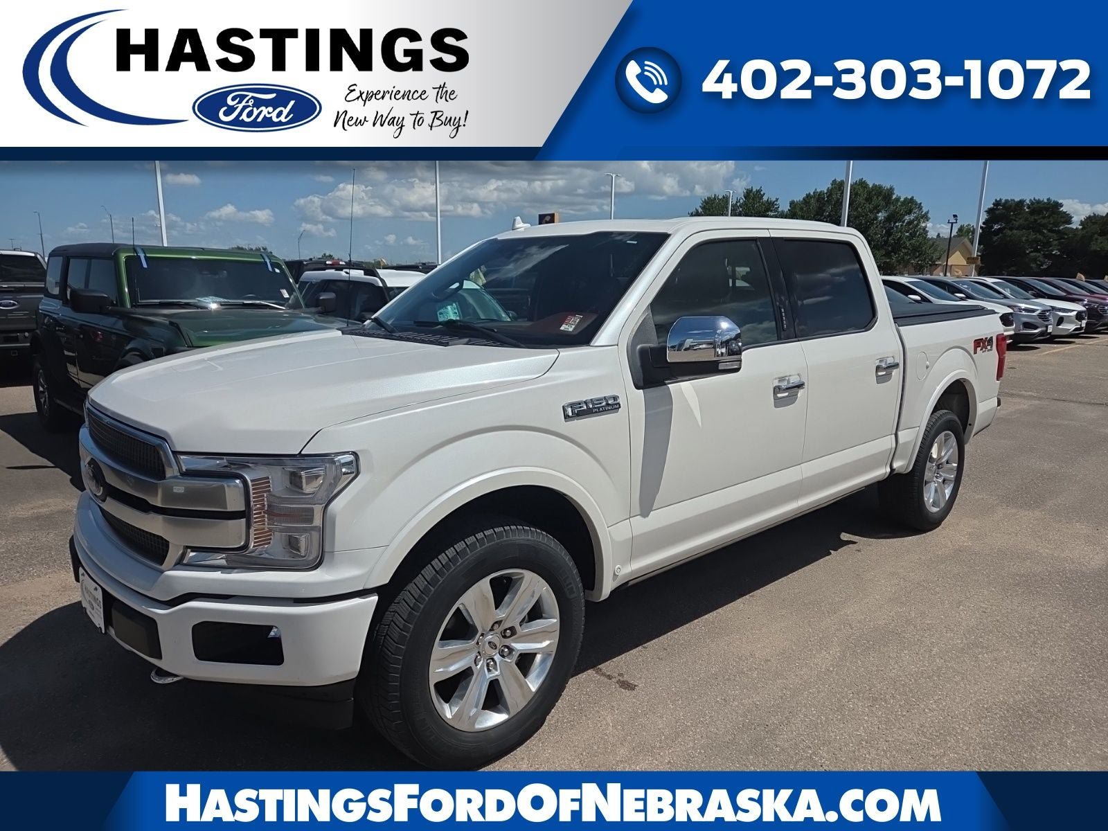 Used 2019 Ford F150 Platinum w/ Equipment Group 701A Luxury AWD/4WD image 1