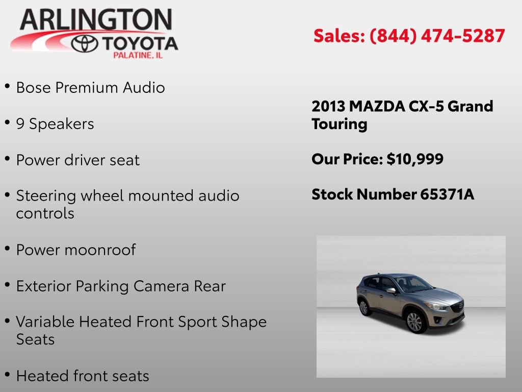 Used 2013 MAZDA CX-5 Grand Touring image 3