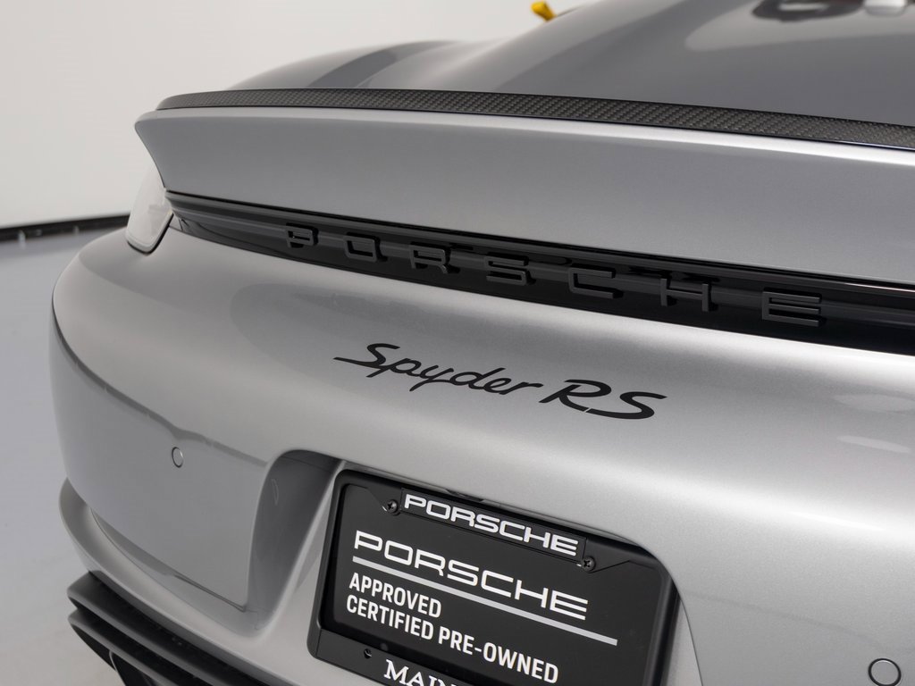 Certified 2025 Porsche 718 Boxster Spyder RS image 52