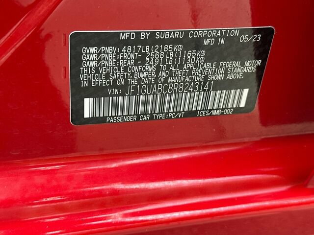 Used 2024 Subaru Impreza 2.0i AWD/4WD image 33