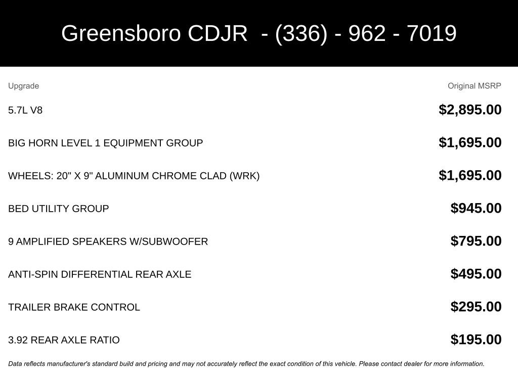 New 2026 RAM 1500 Big Horn image 5