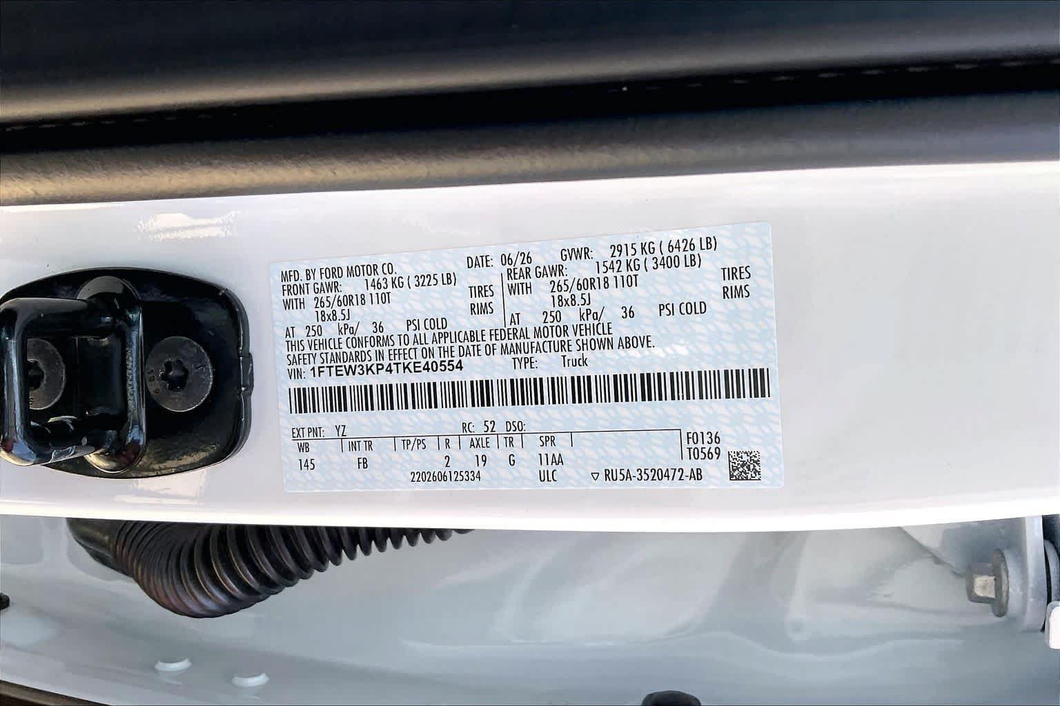 New 2026 Ford F150 XLT w/ Equipment Group 302A MID RWD image 20