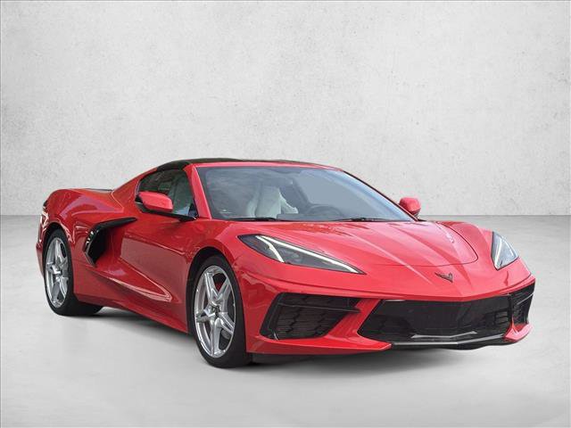 Used 2021 Chevrolet Corvette Stingray Coupe w/ Engine Appearance Package RWD image 3