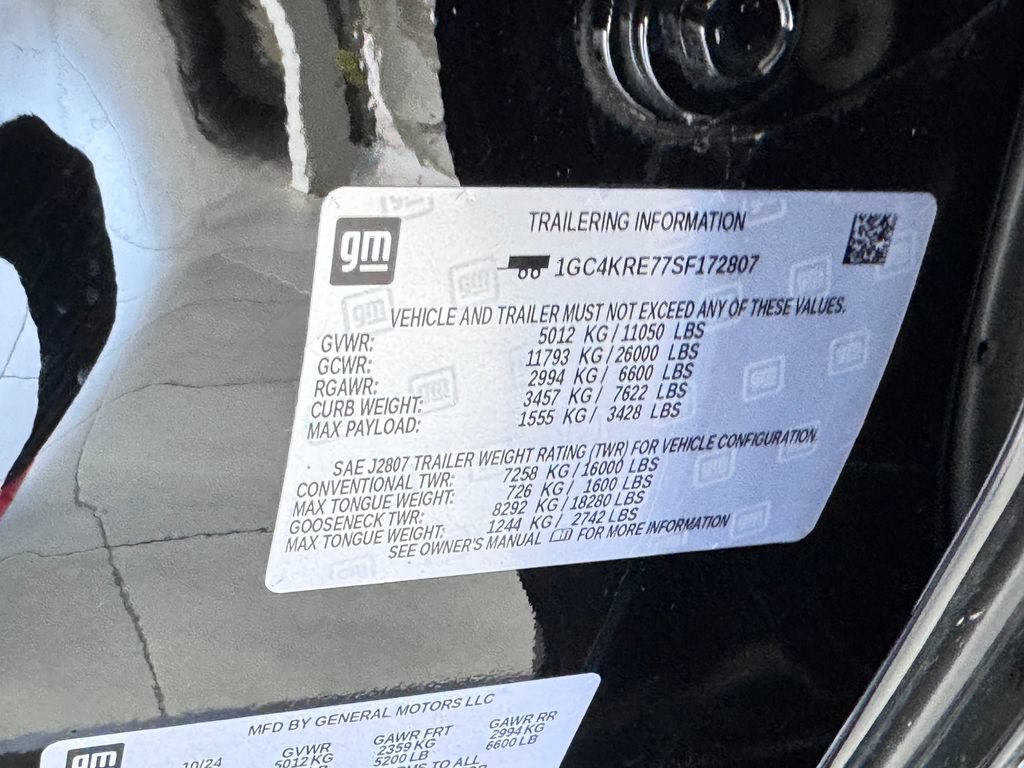 Certified 2025 Chevrolet Silverado 2500 High Country w/ Technology Package AWD/4WD image 9